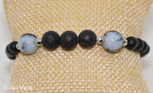 Jasper & Lava Bracelet 232